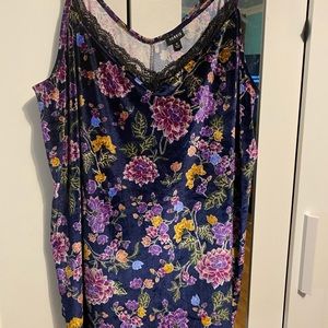 Torrid velvet cami top